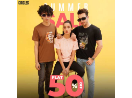 CIRCLES! Summer Sale FLAT 50% off on Entire Collection